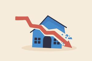 Image depicting a house targeted by an arrow, symbolizing the housing crisis and the impact of cash rate changes on homeowners.